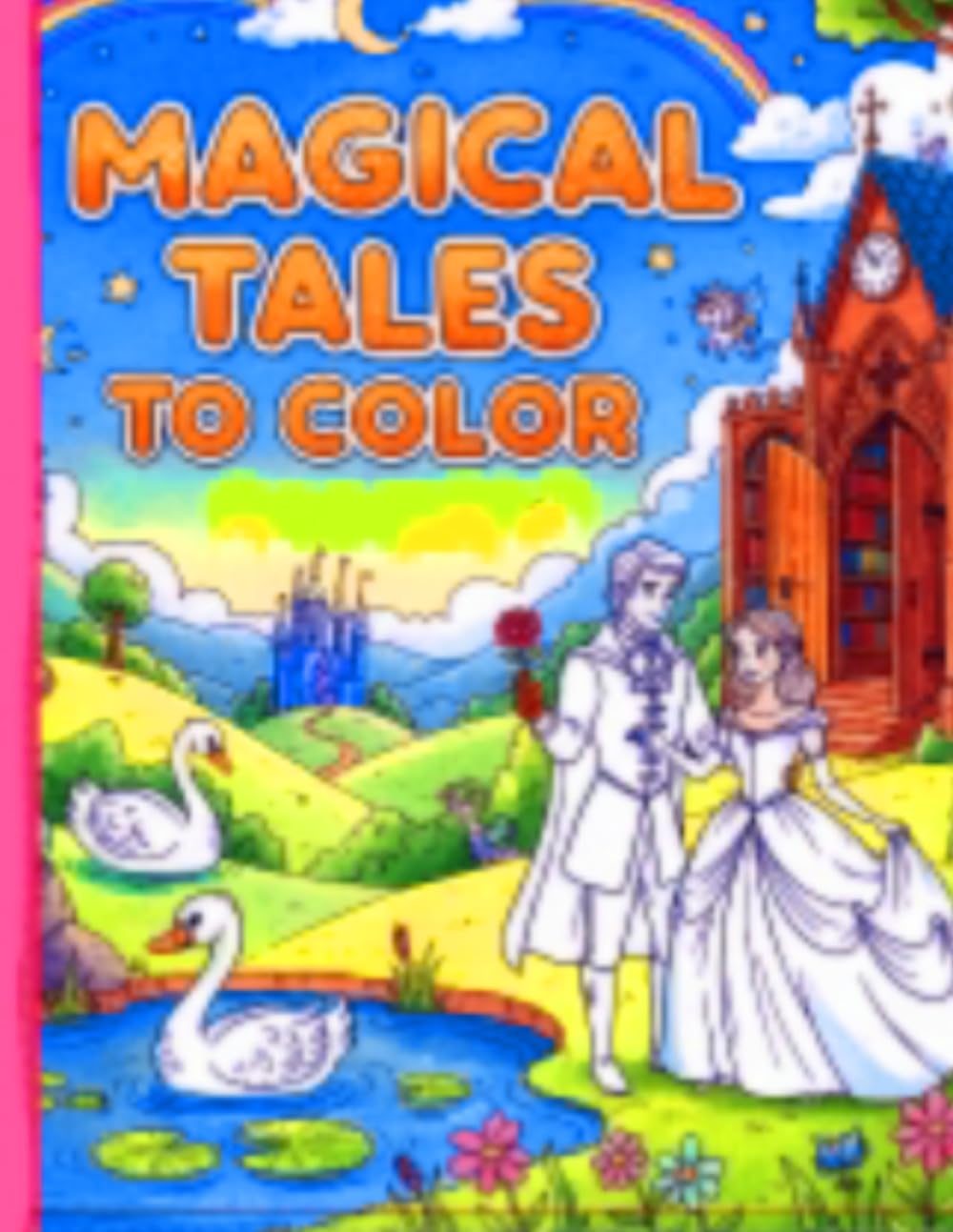 Magical tales to color Read & color