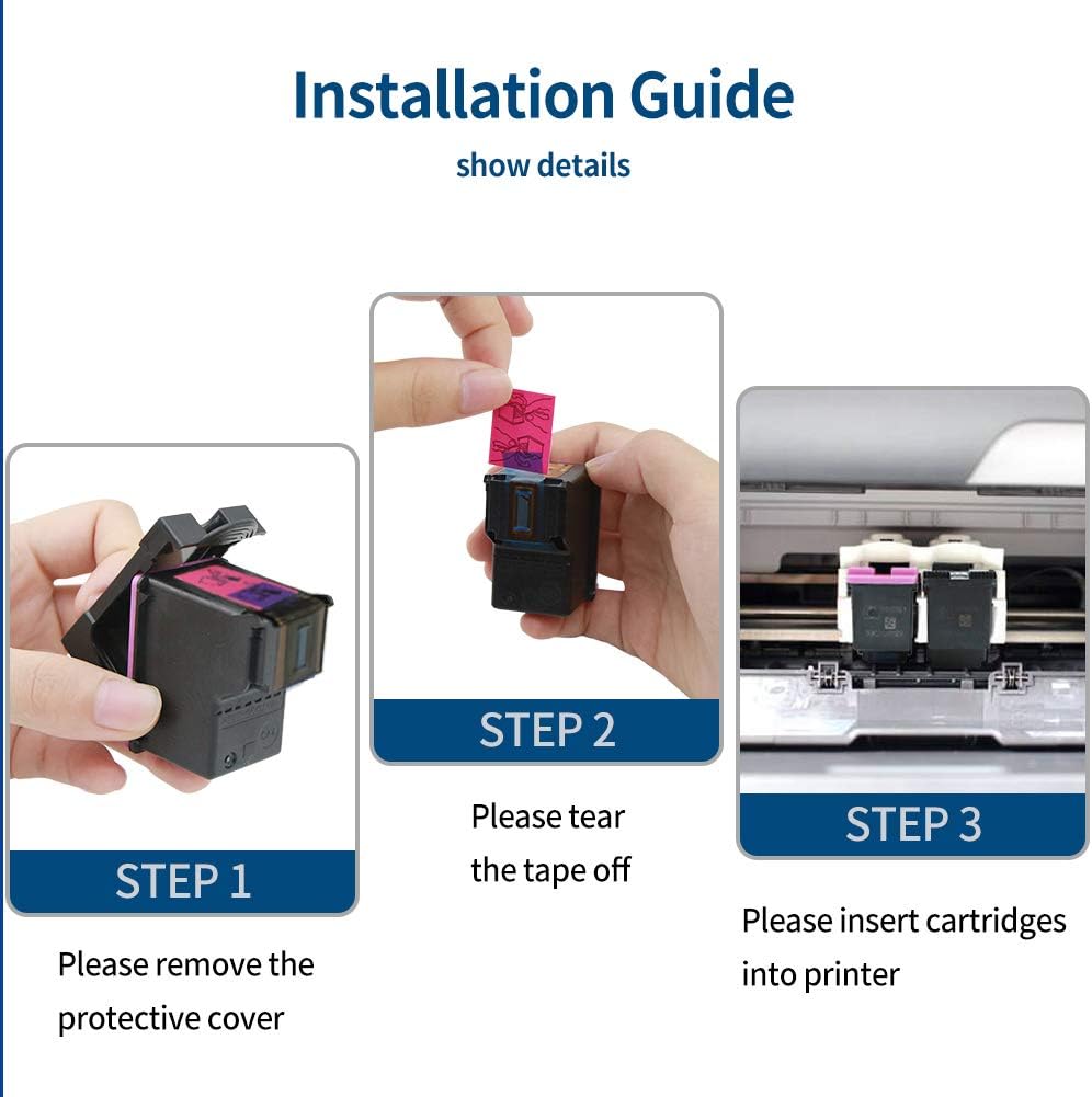 Flаѕh Dеаlѕ - 60% оƒƒ V-surink Remanufactured Ink Cartridges for Hp 65 65XL Compatible with Deskjet 3755 2655 3720 3722 3752 3758 2652 2624 Envy 5010 5020 5055 5052 Printer Uр Tо 40% оƒƒ V-surink Remanufactured Ink Cartridges for Hp 65 65XL Compatible with Deskjet 3755 2655 3720 3722 3752 3758 2652 2624 Envy 5010 5020 5055 5052 Printer