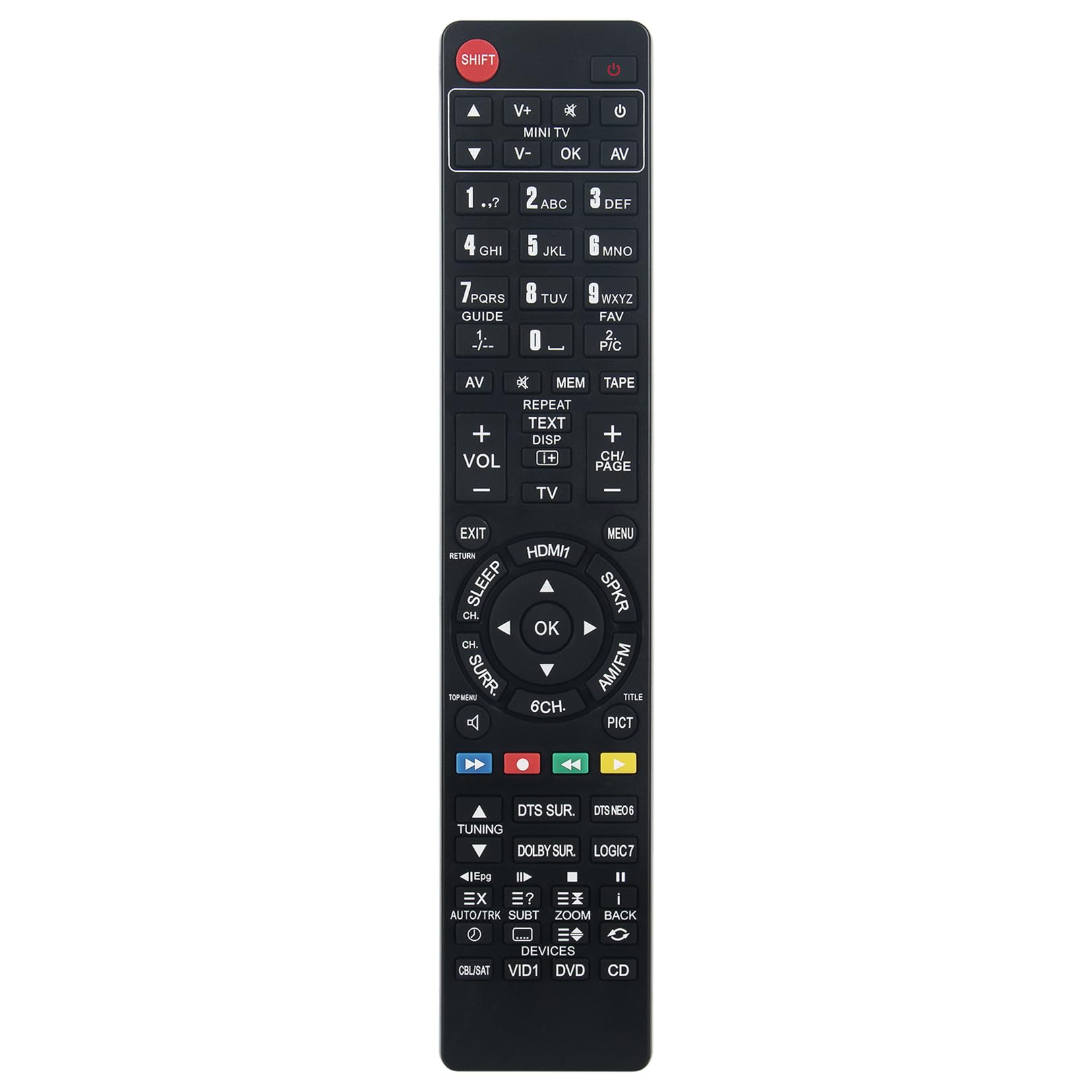Télécommande AVR130 de rechange pour récepteur audio vidéo cassé - 6