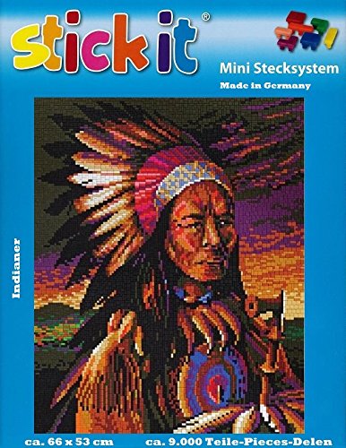 stickit Mini Stecksystem Indianer ca. 9.000 Teile Nr. 41203