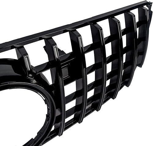 Miniatura 4 de KARPAL Parachoques delantero superior compatible con Mercedes-Benz GLS-Class X166 GLS450 GT Parrilla de parachoques negro 2016-2019