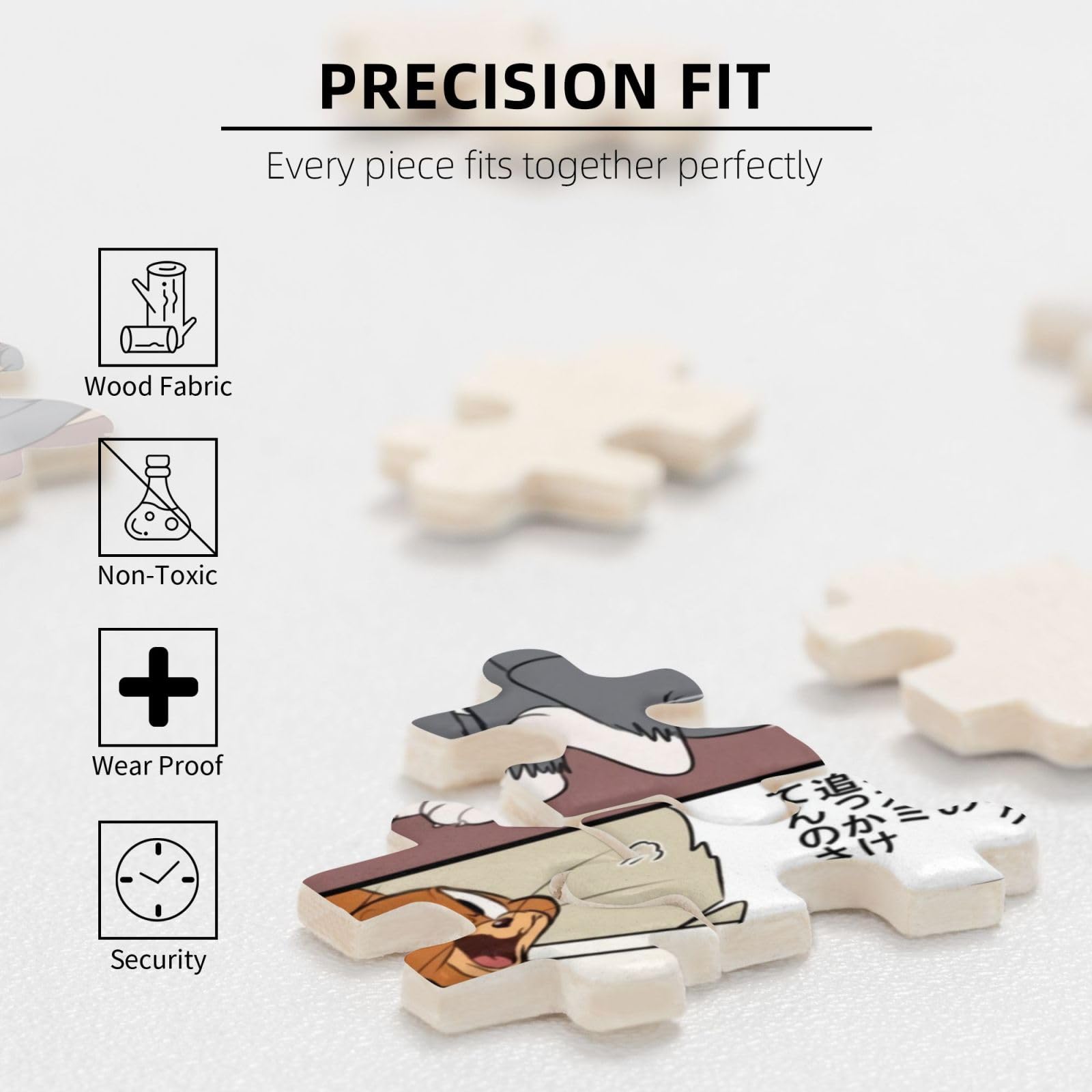 Amazon.co.jp: パズル トムとジェリー ジグソーパズル 木製 1000ピース