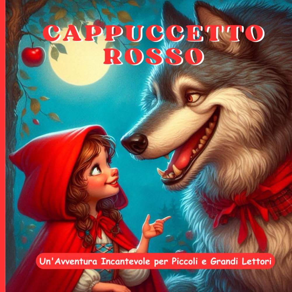 Cappuccetto Rosso: Un'Avventura Incantevole per Piccoli e Grandi Lettori - Un Viaggio nel Cuore della Fantasia in 28 Pagine (Le Fiabe Classiche per Piccoli Lettori)