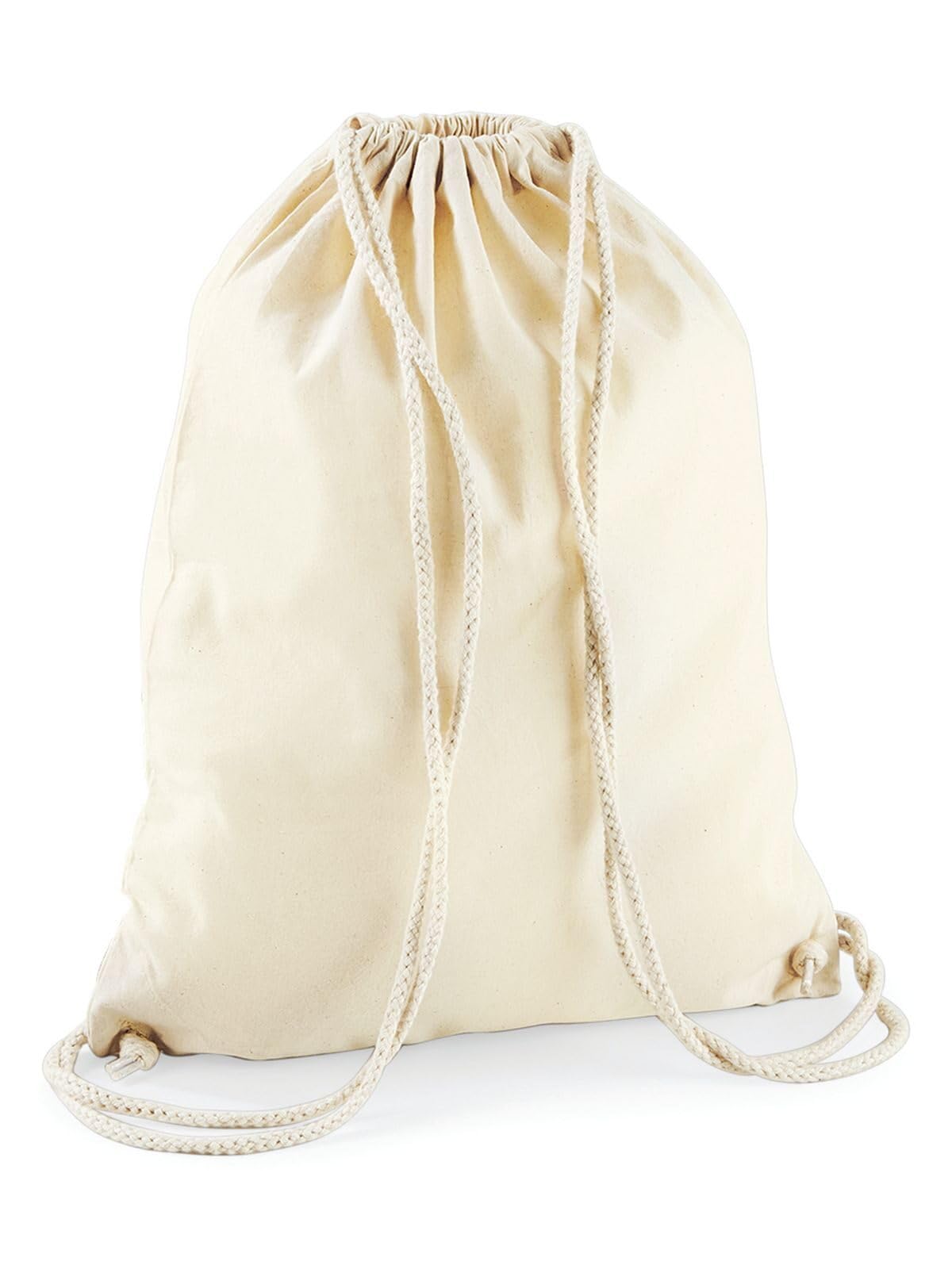 Sacca Zaino Personalizzata con Foto, Nome, Logo, Asilo in Cotone Bambini e Adulti, Sportiva di Stoffa da Palestra o Danza e Ginnastica Porta Scarpe Grande 36x46 cm Personalizzabile