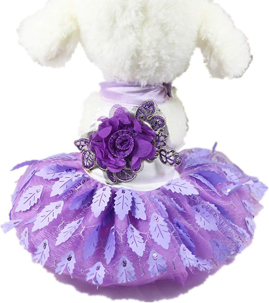 purple dog tutu