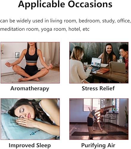 Miniatura 7 de ChangWanna Soporte de incienso para palos, divertido quemador de insencia de zorro, bonito soporte de cerámica con 45 varillas de incienso de