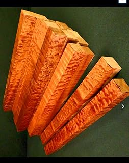 1 Pommele Sapele Hardwood Square 2x2x22 Woodworking Raw Lumber Blank for Pool Cues Projects