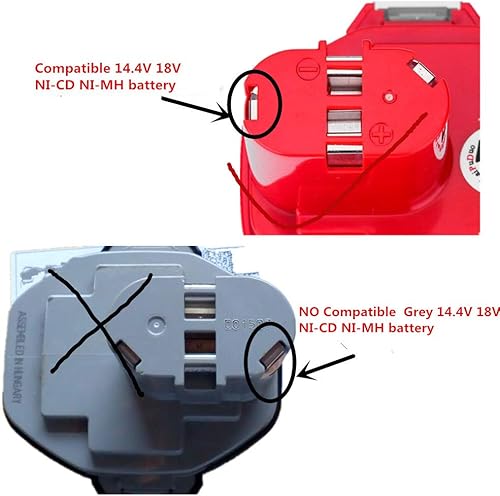 Miniatura 2 de Reemplazo para Makita DC1804 DC1822 DC1414 Cargador de batería 7.2V-18V NI-CD y NI-MH Cargador de batería de repuesto de carga de batería de