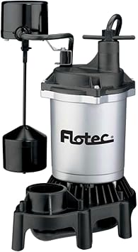 Flotec Submersible Thermoplastic Sump Pump 1/2 HP, FPZS50V