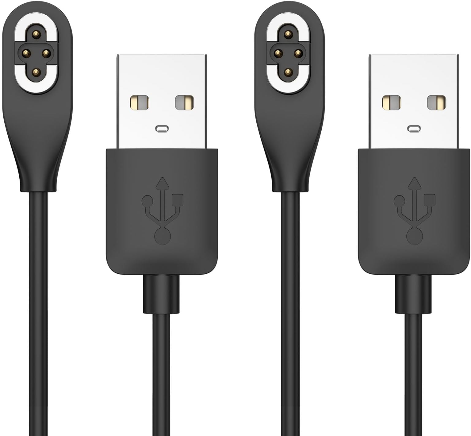 Meliya 2 Pack USB Charging Cable for Shokz OpenSwim Pro S710, Open-Ear Headphones Magnetic, 3.3ft 4-Pin Charger Cord Cable for Shokz OpenSwim Pro S710
