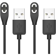 2-Pack Compatible with Shokz OpenSwim Pro S710 Bone Charger,Magnetic Charging Cable for USB to 4-Pin Magnetic Connector Replacement Charger Cord for Bone Conduction Headphones 3.3ft