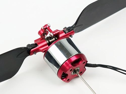 Miniatura 3 de Sistema eléctrico de paso variable EVP de metal para RC EPO EPP Depron 3D avión con motor sin escobillas Combo para avión F3P F3C Fix-Wing para