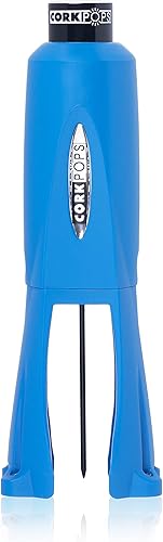 Vista 7 de Cork Pops Legacy - Abridor de vino integrado de 4 hojas con cortador de papel de aluminio para extracción segura de corcho, uso sin esfuerzo, Negro