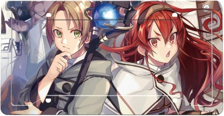 Amazon アルミ合金車フロント ナンバー プレート スクリュー カバー セット ナンバー プレート フレーム漫画アニメーションかわいいナンバー プレート カバー ブラケット フレーム ナンバー プレート タグ 日焼け止め 防腐剤 錆びない 4穴標準スタイルモデル31 3x16cm