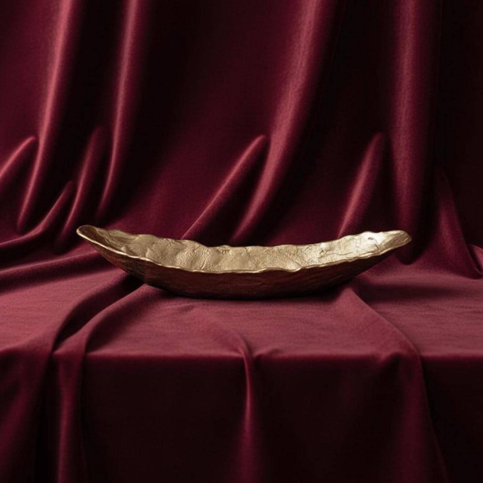 Vassoio Argentato Martellato Superficie Superficie Martellinata Vassoio Metallico Lungo Finitura Argentata Svuotatasche, Style to 1