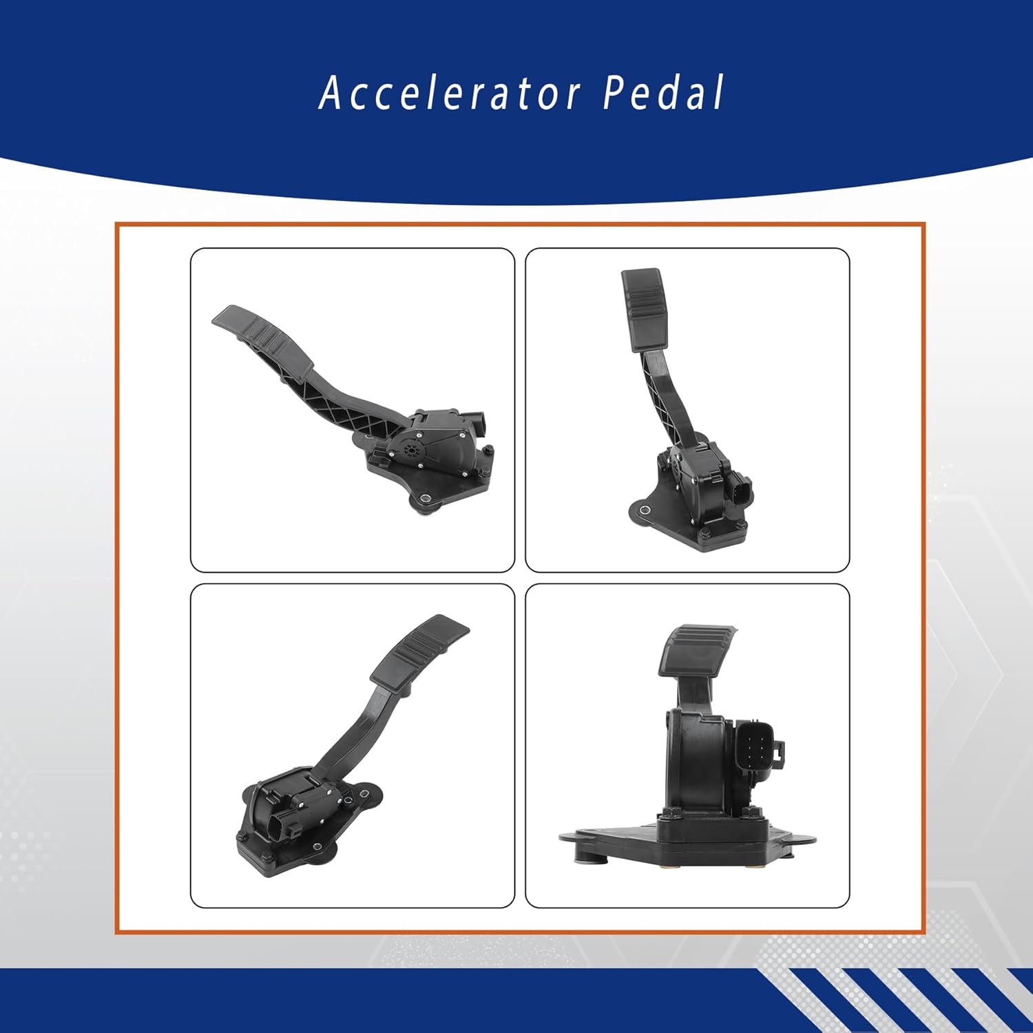 GXYWADY Accelerator Pedal Sensor Replacement for Mustang 2005-2010 Replacement for APS264 4R3Z9F836BA 4R3Z9F836BD