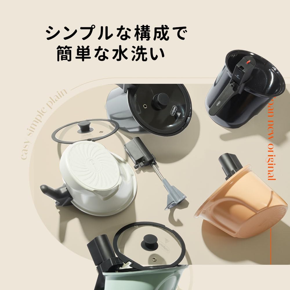 Amazon.co.jp: 【正規品】ROLLPAN 自動回転鍋 炒め鍋 フライパン