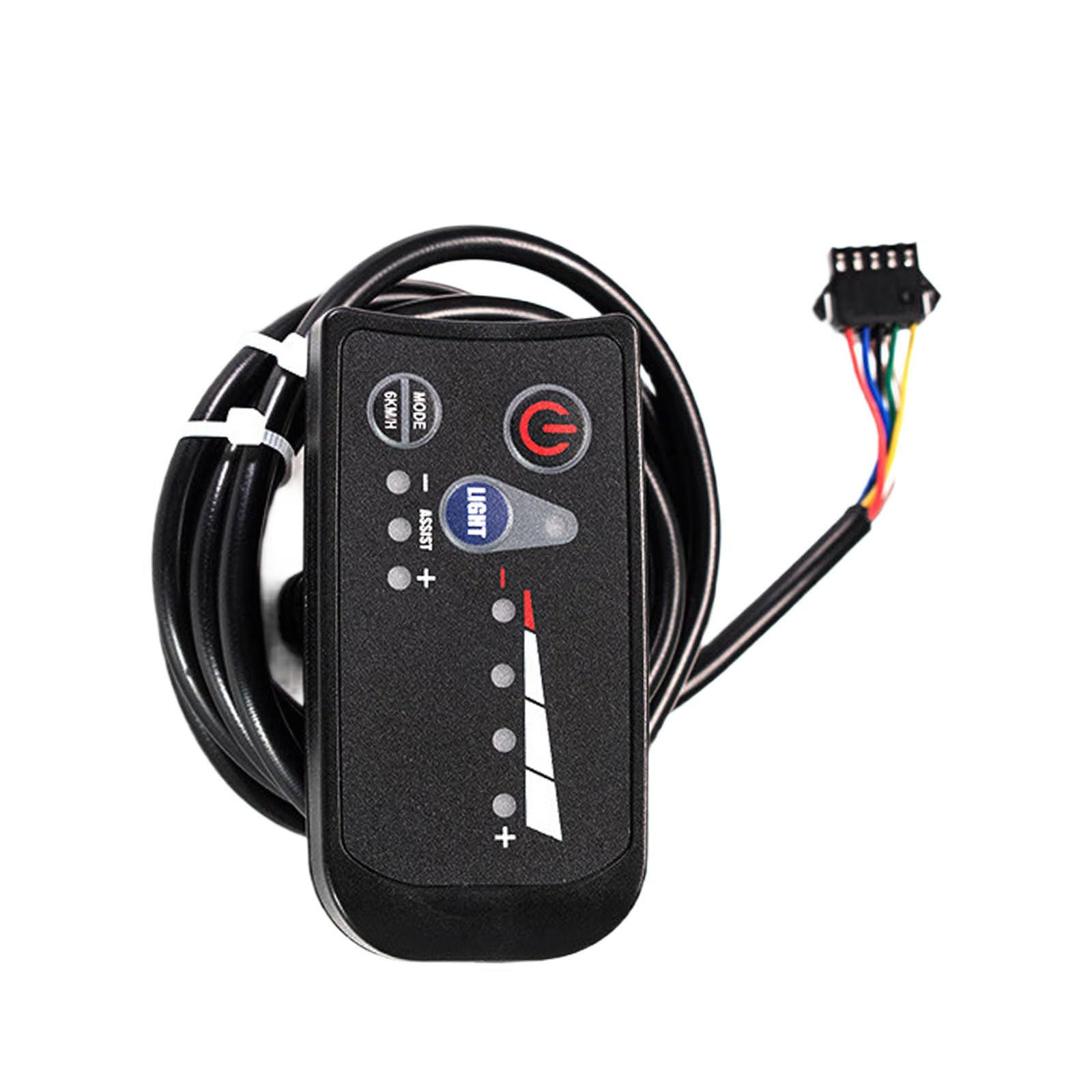 mioosho Electric Bike Speedometers Scooters Motor Meter Display Bicycles Accessories for Commuting and Leisures Cycling