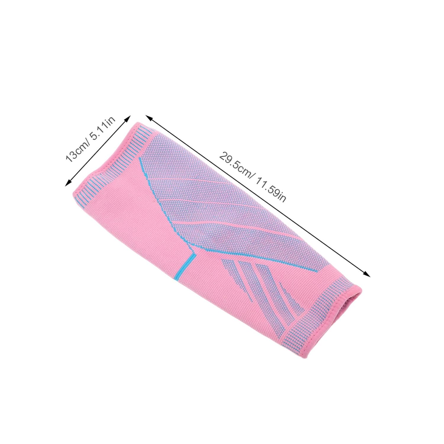 Mipcase 2Pcs Calf Compression Sleeves for Men Women Support for Running Nursing Varicose Veins Durable Footless Compression Socks Pink