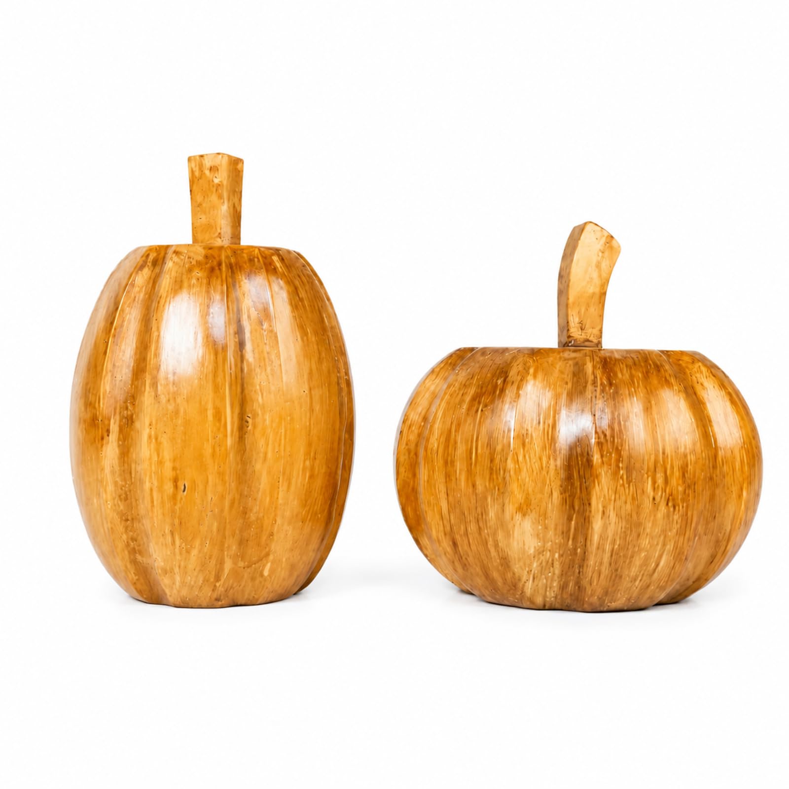 Citrouilles artificielles Thyle en résine pour éviter le pourrissement de votre déco