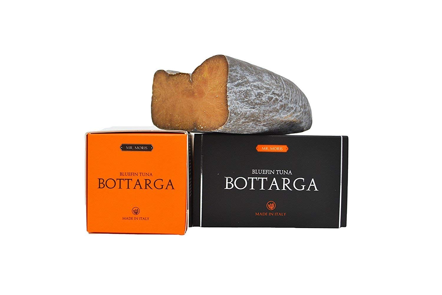 Boutargue de Thon Rouge Mr Moris Qualitè Premium Kosher Poutargue Bottarga (Medium - 125Gr ca)