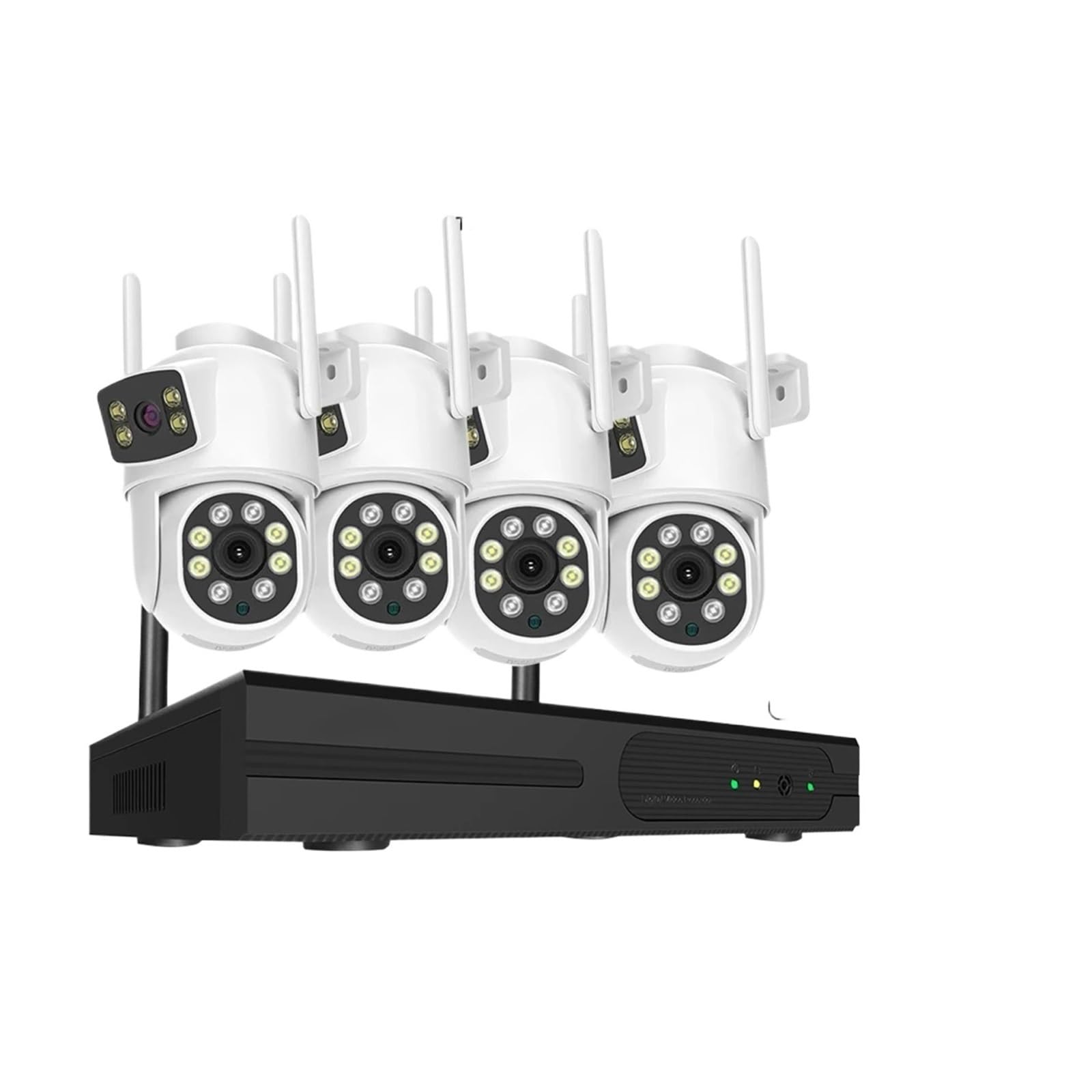 16CH 8MP 4K Double Objectif sans Fil WiFi PTZ caméra système de(1T,4Pcs 8MP WiFi Camera)