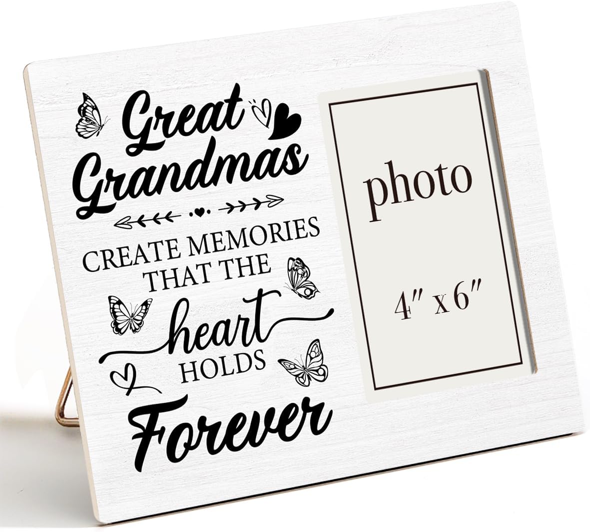 Zauly Grandma Gifts Wood Picture Frame, Best Grandma Ever