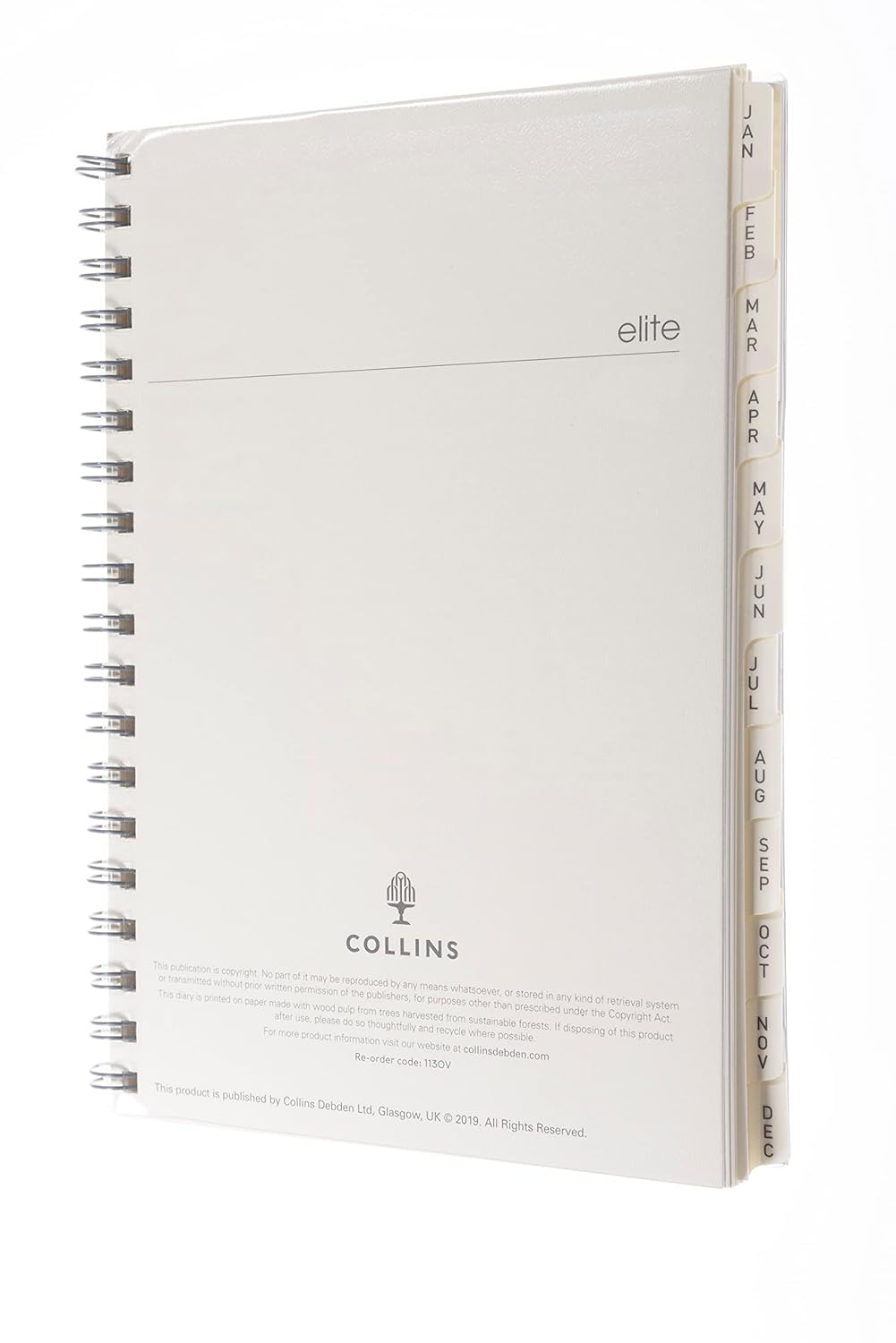 Collins Elite 2024 Diary Executive Week to View Planner - Diary Refill - Business Planner and Organiser - January to December 2024 Diary - Weekly - 1130R-24