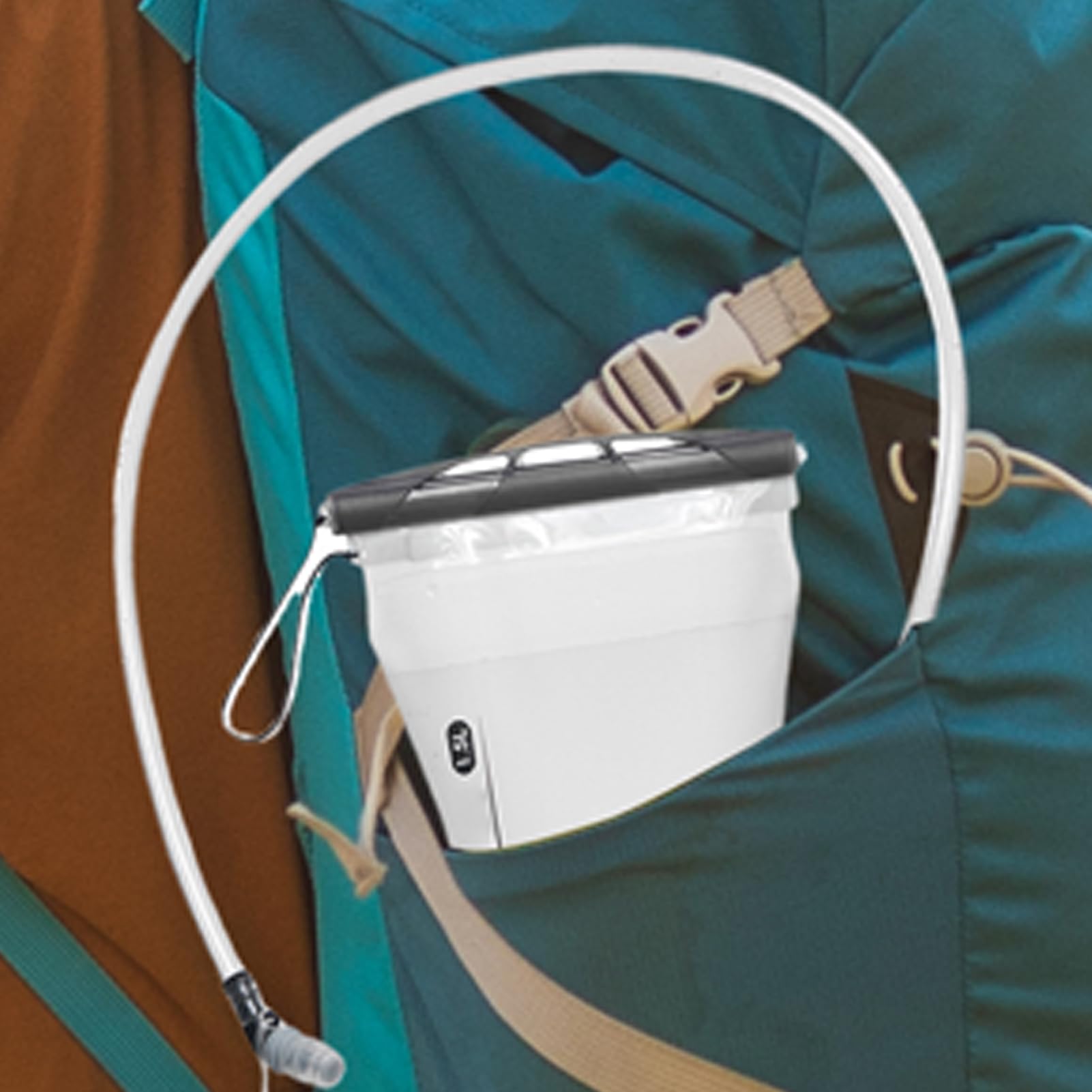 Vessie à eau pour le sac à dos de randonnée, la vessie à eau de randonnée | Soupche de la vessie à l'épreuve des fuites pour la course à dos, 2L Water Reservoir