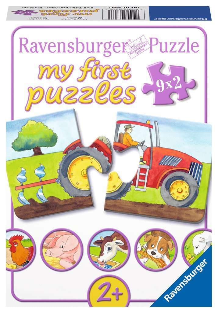 Ravensburger 07333 7 "At The Farm Puzzle