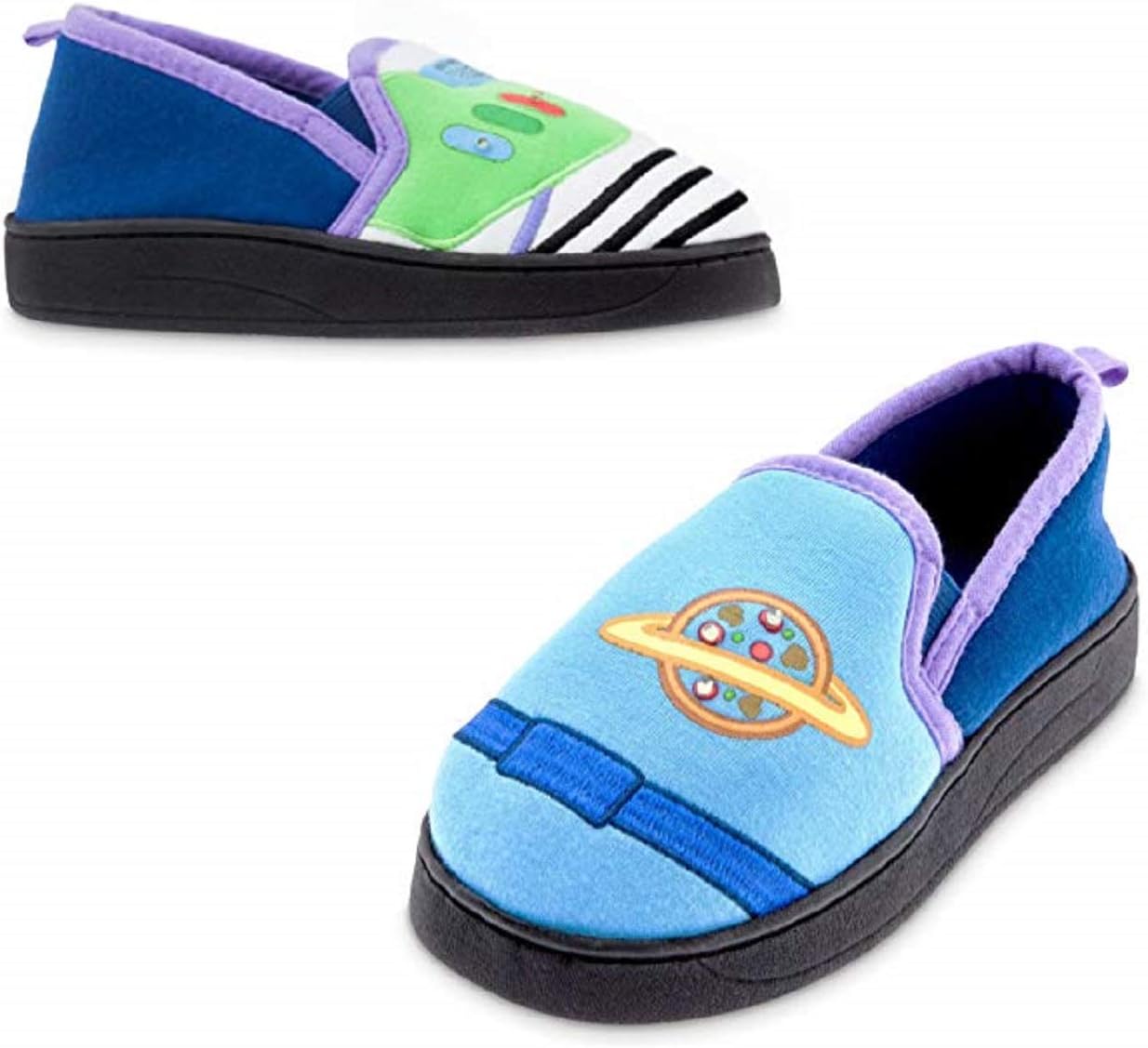 Buzz Lightyear Disney Light-Up Slippers for Kids (5/6 US, Multi)