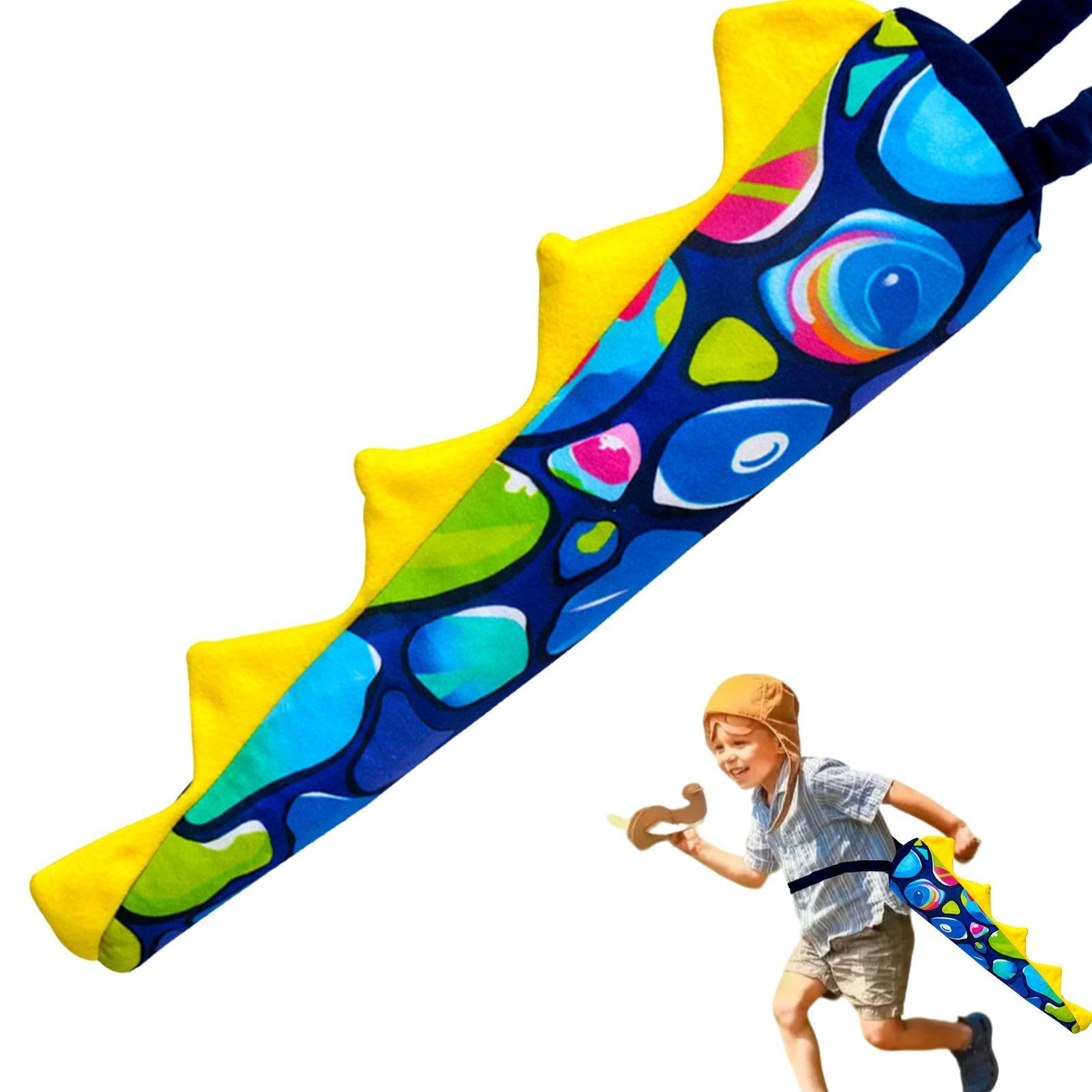 Dinosaur Tail for Kids, – Widely Used Plush Creative Tails Costume, Cute Dragon Tails Party, Photo Prop | Multipurpose Outdoor Indoor Utility Easy to Use Install — image 1