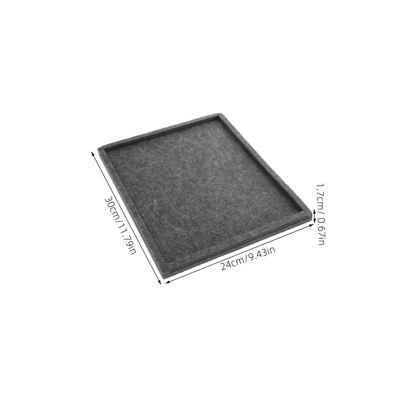 LIOOBO Jigsaw Puzzle Sorter Tray Puzzle Organizers Storage 1000 Pieces Felt Material Portable Stackable