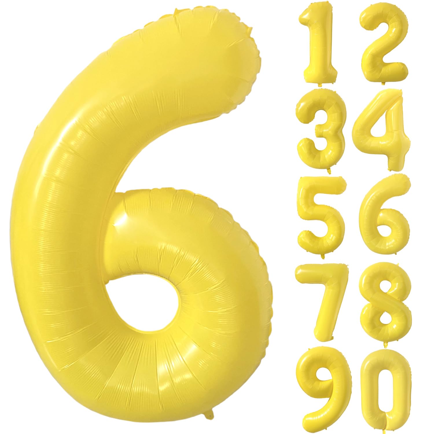 Red 0 balloon 40 Inch Giant Helium Foil Number 0 to 9 Red Balloon Birthday Wedding Party Digital Decorations (Number 0) — view 411