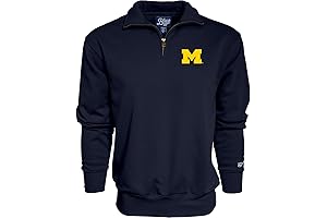 Men's Quarter Zip Sweatshirt Icon: Find Your Michigan Pride