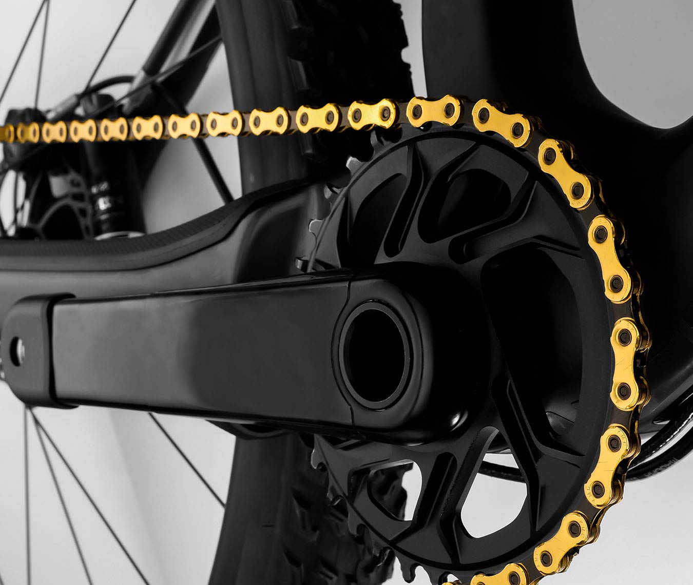 Amazon.com : KMC X12 12 Speed Chain, 126 Link, Black/Ti-N Gold