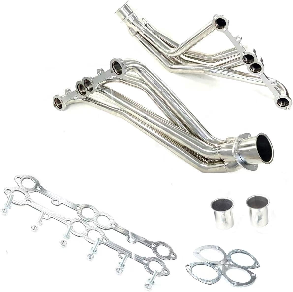 Exhaust Long Headers for 1966-1987 Chevy/GMC C10 C15 C20 K10 K20 SBC 305 327 350 Suburban 5.0 5.7L V8