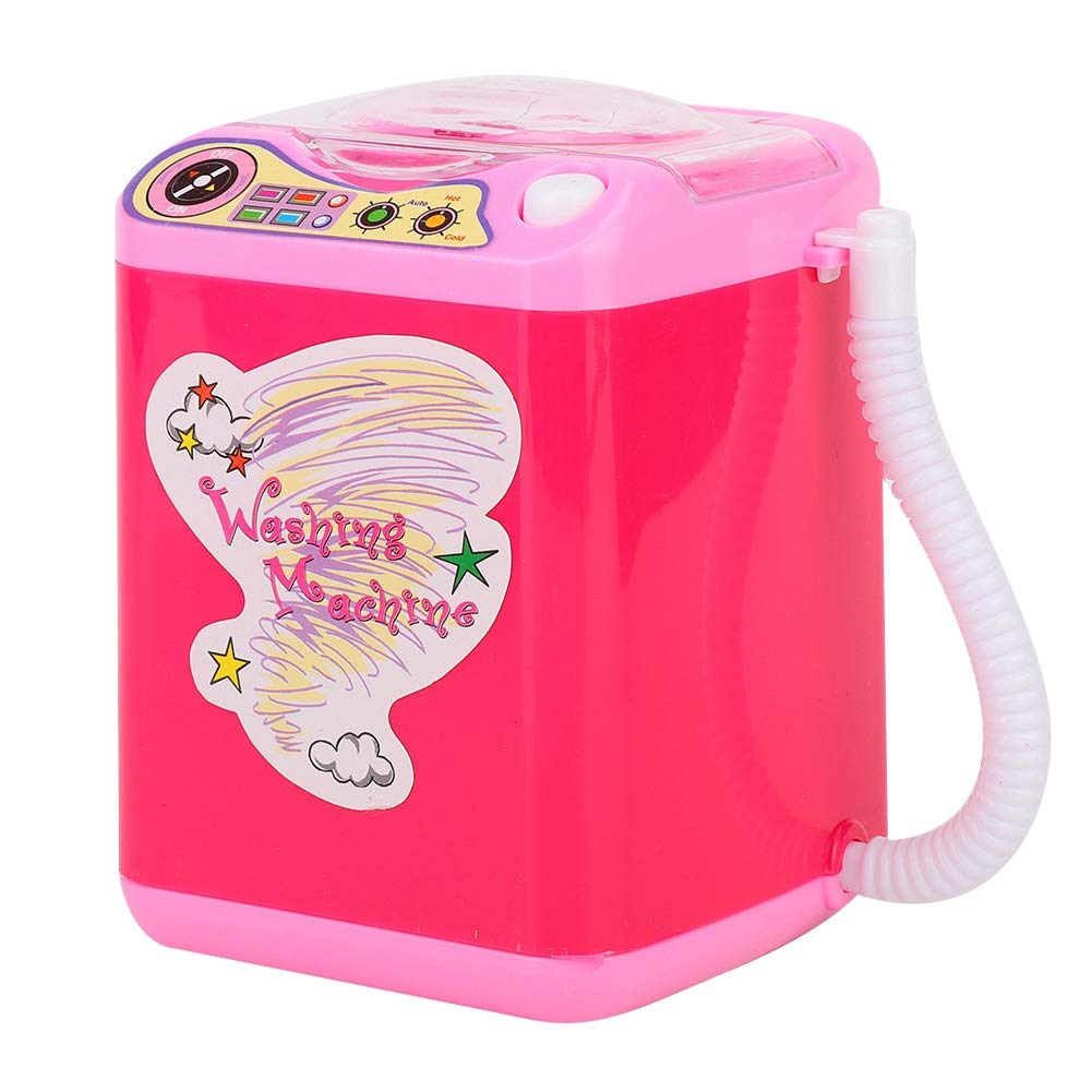 2 Color Mini Portable Simulation Washing Machine for Make up Brushes
