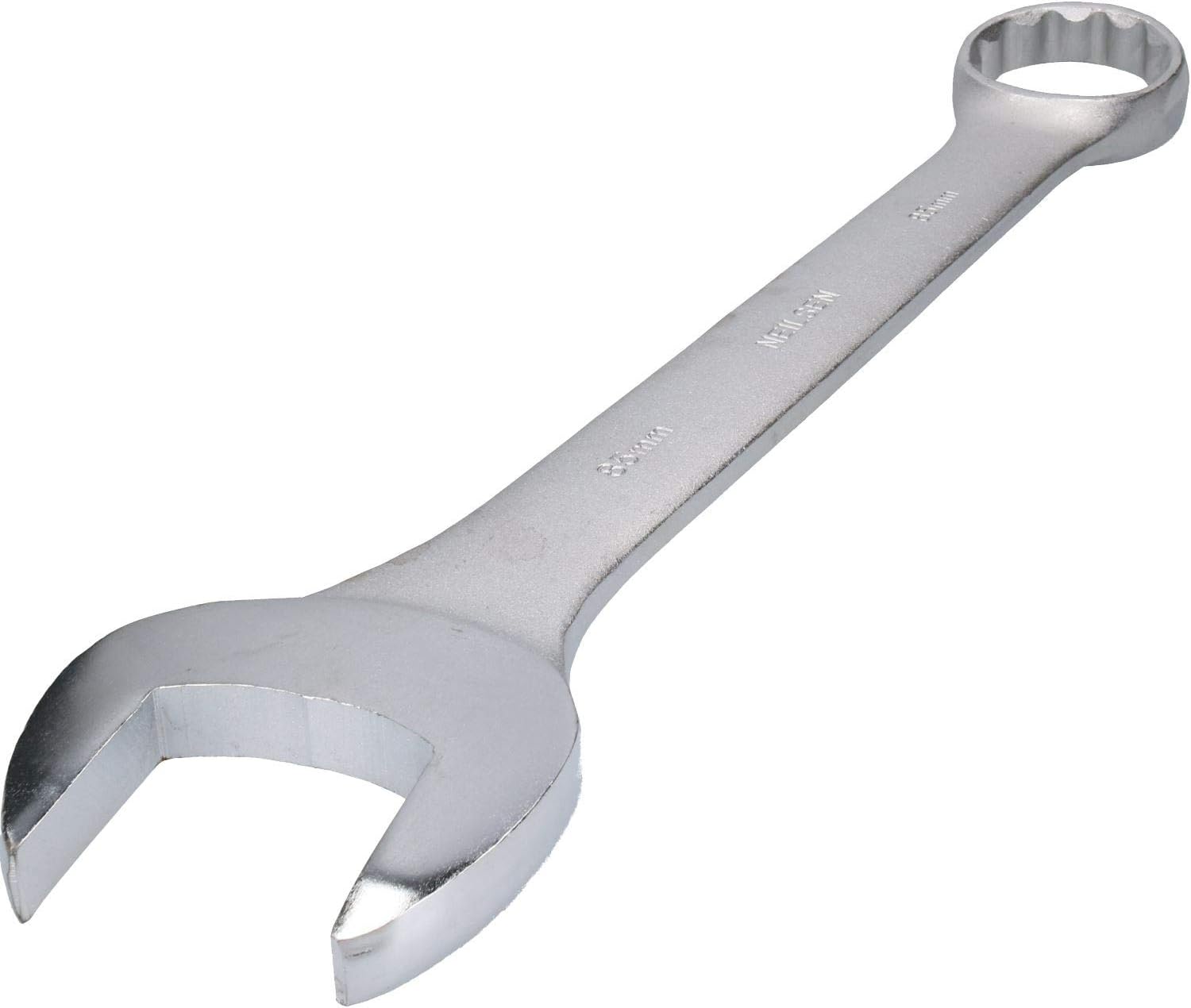 85mm Metric Jumbo Combination Spanner Wrench Ring and Open Ended HGV