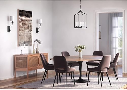 Miniatura 7 de Progress Lighting Bonita Collection - Aplique de pared negro de una sola luz