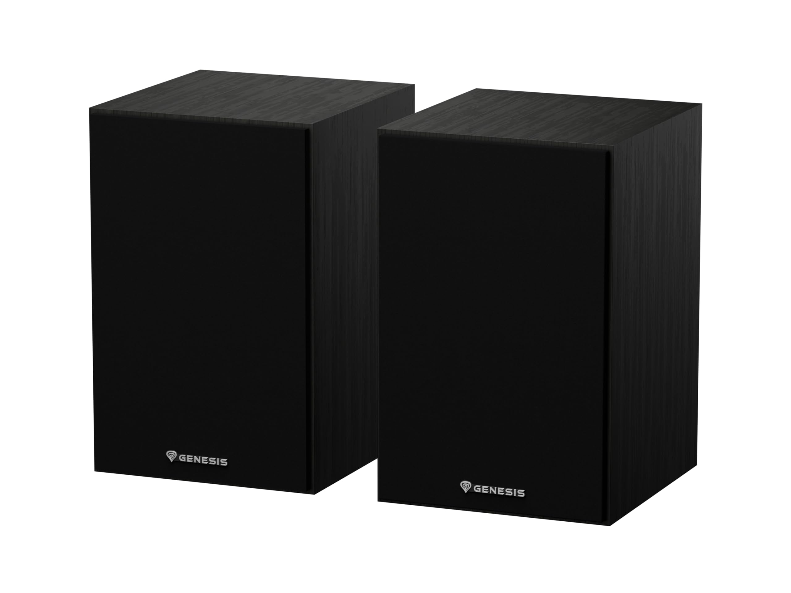 Genesis Arsen 302BT Altoparlante Bluetooth 2.0 – Altoparlante attivo per PC Gaming & Studio con 20 W RMS, Bluetooth 5.3, cassa in legno MDF, riflettore basso, controllo altezza e volume, AUX Line-In