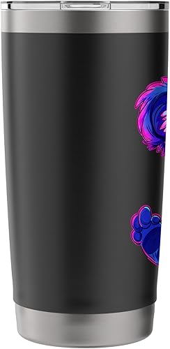 Miniatura 4 de Streetwear synthwave 80s 90s retro cute girls koala & flower Stainless Steel Insulated Tumbler