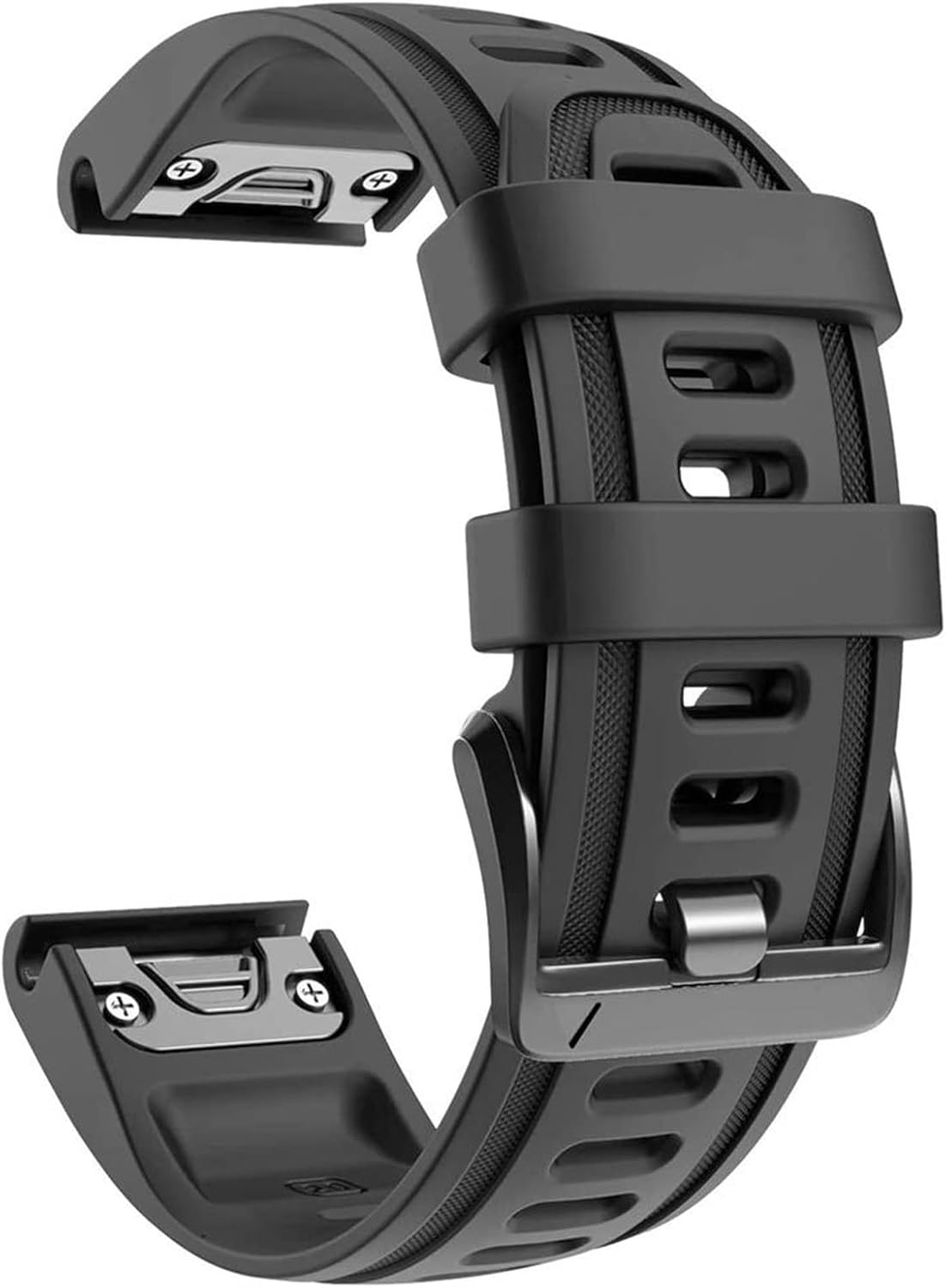 CZKE for Garmin Fenix 7S 6S 5S Watchband 20mm Bracelet Rose Gold Buckle for Fenix 6s Pro 5s Plus Silicone Quick Replacement Wrist Straps (Color : Green Blue, Size : for Fenix 7S)