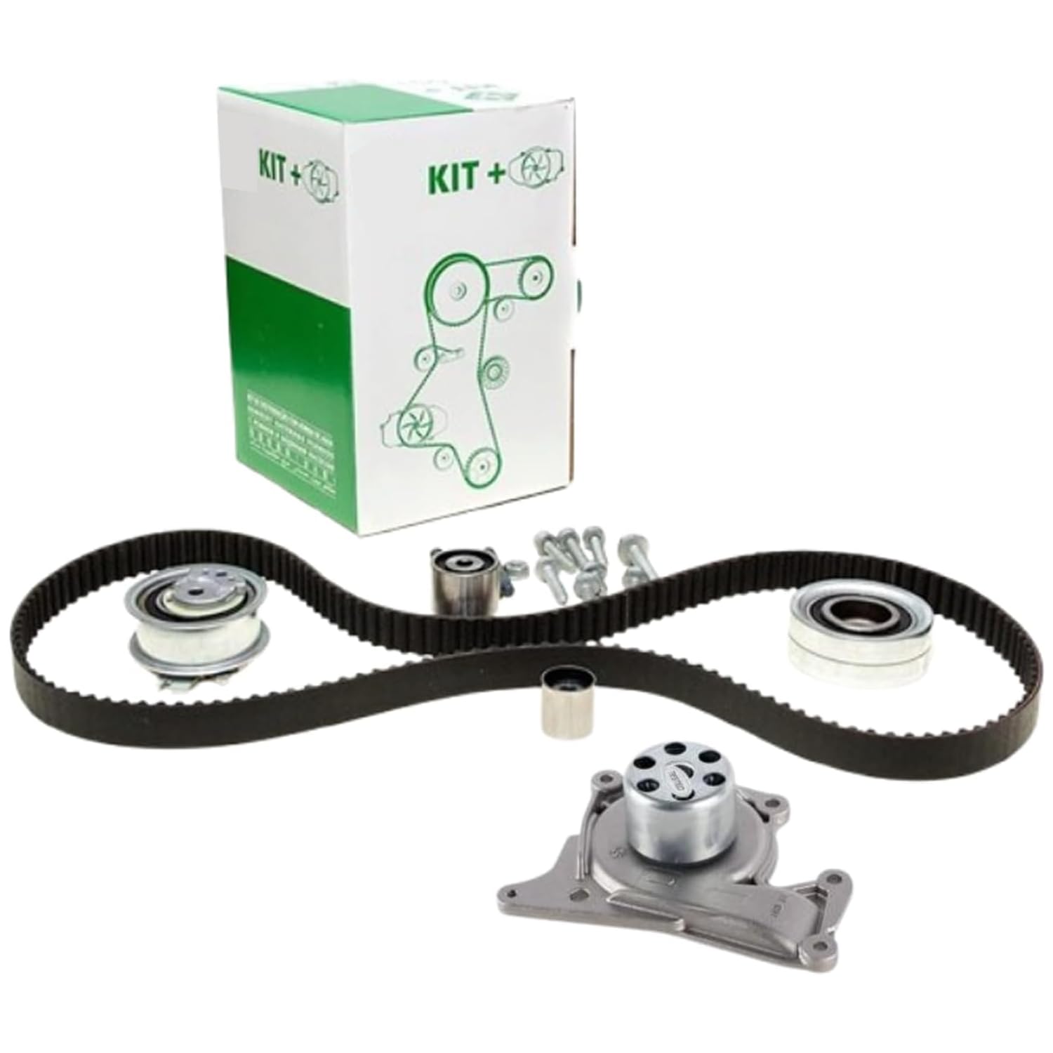KIT CINGHIA DELLA DISTRIBUZIONE CON POMPA ACQUA COMPATIBILE CON QASHQAI J11 1.5 dCi Diesel (116 CV / 85 kW K9K 872, da anno 2018-2025)