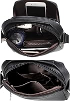 A-QMZL férfi bőr válltáska retro stílusú crossbody táska utazáshoz munkához 6