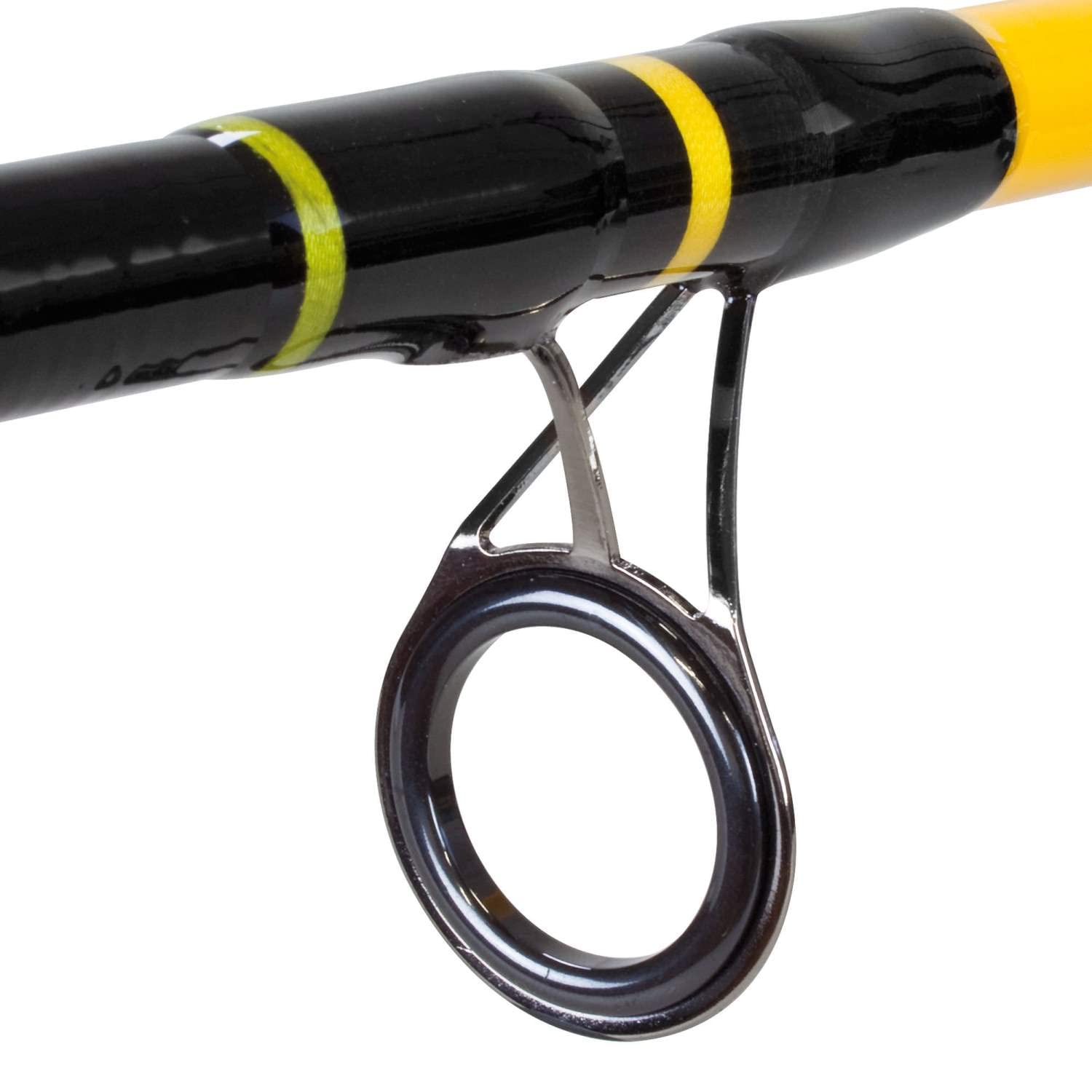 Unbreakable Special Pilk Meeresrute | Nahezu unzerstörbar, Glasfaserblank mit SIC-Ringen, Salzwasserfest, Für Ostsee & Norwegen, 2,40m & 2,70m, 120g/160g