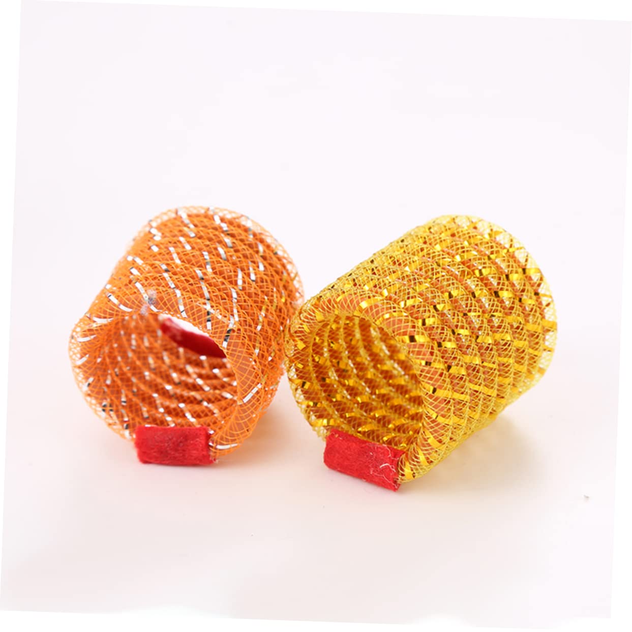 INOOMP 30pezzi Giocattoli Colorati per Gatti Giocattoli Molla Plastica per Cani e Gatti Divertenti e Interattivi Colore Casual