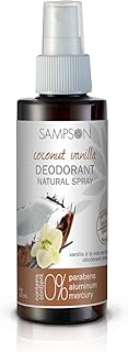 Sampson Eco Shop Coconut Vanilla Underarm Deodorant Spray