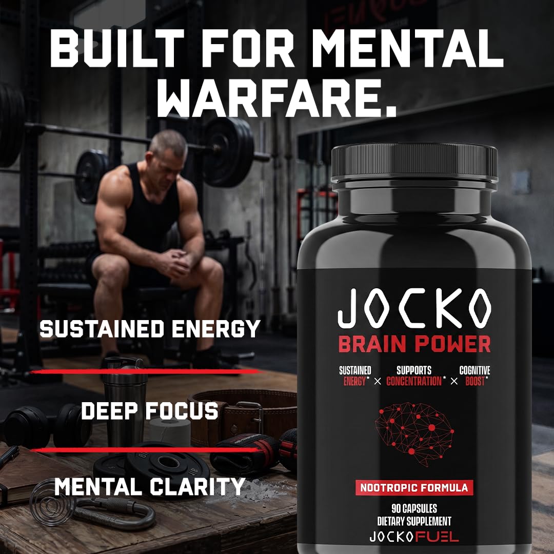 Jocko Fuel Brain Power Nootropics L Theanine Supplement | 30 Serving — Amazon image 5