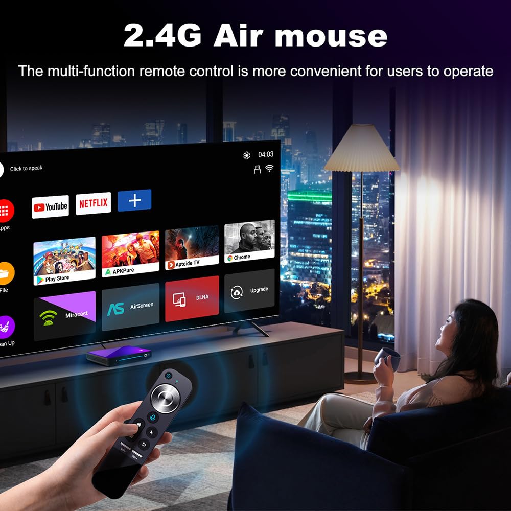 H96 Max M9 Android 14.0 TV Box 64 Bit 8 GB RAM 128 GB Rom RK3576 Octa-Core Arm 100/1000M Ethernet Wifi6 Dual-WiFi 2.4G/5G 8K BT5.X USB3.0,8gb+128gb